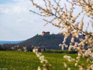 Schloss Bieberstein von weiter Ferne