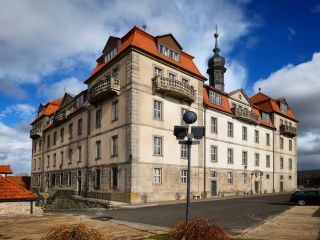 Schloss Bieberstein von oben